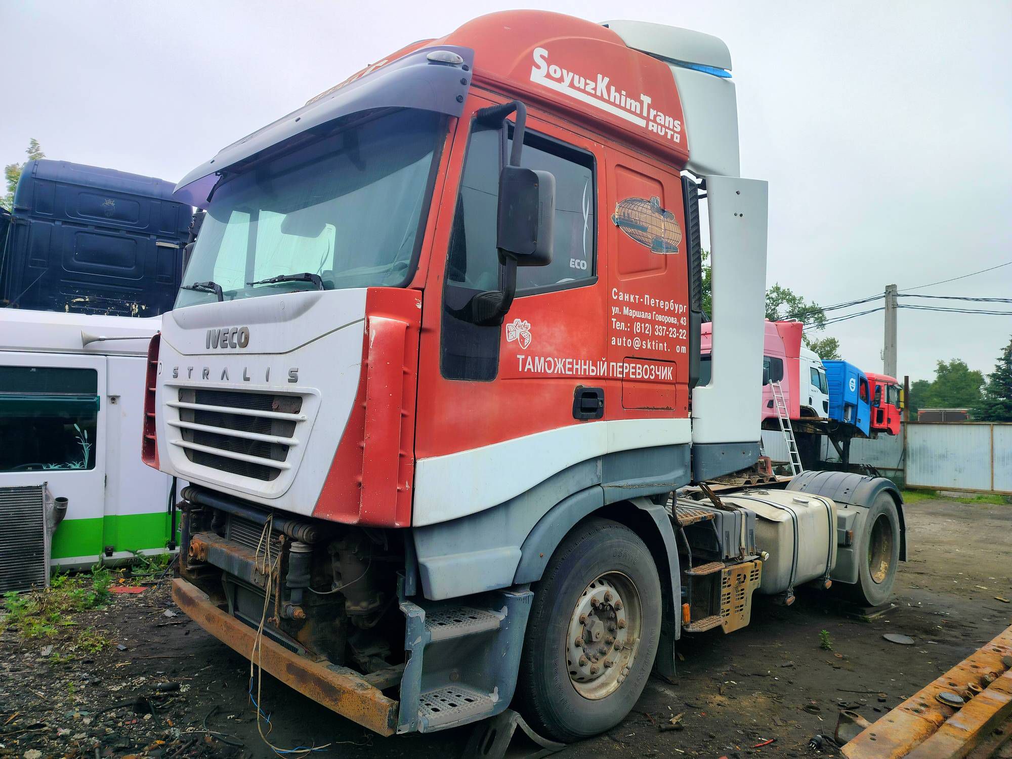 На разборку поступил IVECO STRALIS 2002 год